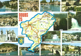 Ref ( 19115  )   Doubs 25 - Carte Geografiche