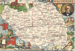 Ref ( 19117  )   Vendée - Carte Geografiche