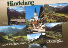 72376081 Hindelang Bad Oberdorf Kirche Jochpass  Hindelang Bad - Hindelang