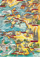 Ref ( 19118  )   Bretagne - Carte Geografiche