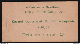 1915 MAURITANIA/MAURITANIE -  Libretto/Carnet/Booklet N° 1 5c. Vert MNH/** RARO - Autres & Non Classés