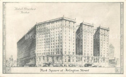 43195373 Boston_Massachusetts Hotel Statler Park Square Arlington Street - Autres & Non Classés