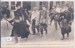 ANVERS- 1914- PRISONNIERS ALLEMANDS BLESSES- CAPTURES PAR LES BELGES SOUS LES FORTS D ANVERS - Antwerpen