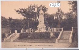 SAINT-AUBIN-SUR-MER- LE MONUMENT AUX MORTS - Saint Aubin