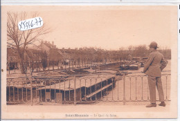 SAINT-MAMMES- LE QUAI DE SEINE- LES PENICHES - Saint Mammes