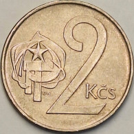 Czechoslovakia - 2 Koruny 1990, KM# 75 (#3709) - Tschechoslowakei