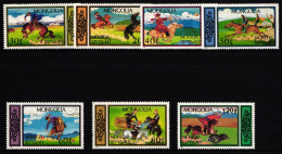 Mongolei 1844-1850 Postfrisch Pferde #II743 - Mongolei