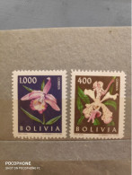 Bolivia Flowers Orhids (F82) - Bolivie