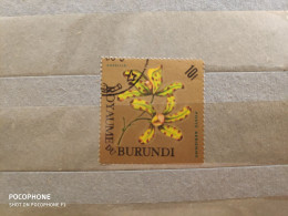 Burundi Flowers (F82) - Used Stamps