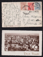 Argentina 1935 Condor Airmail Postcard BUENOS AIRES X ZITTAU Germany 35c Christmas Rate - Cartas & Documentos