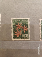 Ceylon Flowers Orhids (F82) - Used Stamps