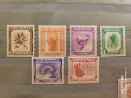 1949	Colombia Flowers (F82) - Colombie