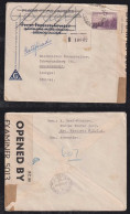 Argentina 1942 Censor Registered Cover BUENOS AIRES X GONTENSCHWIL Switzerland - Lettres & Documents