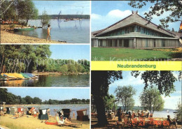 72371447 Neubrandenburg Tollensesee Bootshafen Freibad Stadthalle Im Kurpark Gas - Neubrandenburg