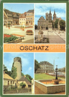 72371428 Oschatz Ernst Thaelmann Platz Museum Platz Der DSF Brunnen Leipziger Pl - Oschatz