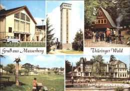 72370836 Masserberg Rennsteigwarte Werraquellenbaude Kurhaus Masserberg - Masserberg