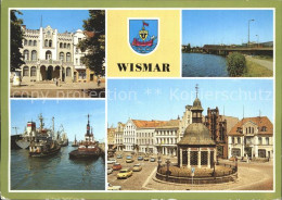 72370759 Wismar Mecklenburg Stadthaus Marktplatz Hochbruecke Muehlenteich Schlep - Wismar