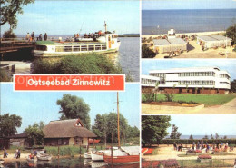 72370731 Zinnowitz Ostseebad Achterwasser Bootshafen Strand FDGB Feriendienst IG - Zinnowitz