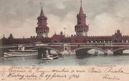 1000 BERLIN - KREUZBERG, Oberbaumbrücke,, 1904 - Kreuzberg