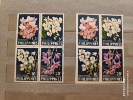 1962 Philippines Flowers Orchids (F82) - Filipinas