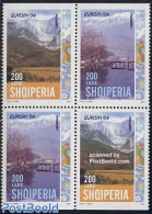 Albania 2004 Europa 2x2v [+] From Booklets, Mint NH, History - Sport - Europa (cept) - Mountains & Mountain Climbing - Arrampicata
