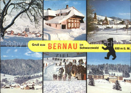 72368073 Bernau Schwarzwald Teilansichten Hoehenluftkurort Wintersportplatz Hund - Bernau