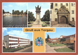 72367684 Torgau Strandbad Denkmal Der Begnegung Schloss Hartenfels Friedrich-Wol - Torgau