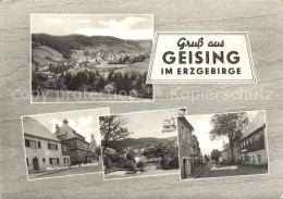 72367676 Geising Erzgebirge Hauptstrasse Marktplatz Rathaus  Geising - Geising