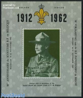 Belgium 1962 Special Sheet 50 Years Scouting, No Postal Value, Mint NH, Sport - Scouting - Ungebraucht