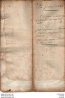 Cession De Droits à MONTMELARD Le 7 Mars 1829 Par Jean DEGUEURCE Et Benoite MURARD à JM MURARD . GOIN Notaire . - Manuscrits