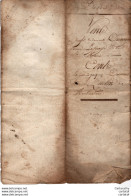 Vente De 1836 à Annette DARMAZIN Femme LAFRAYE Du BOIS SAINTE MARIE Contre Jacques DESMARS Et Marie QUELIN De MONTMELARD - Manuscripts