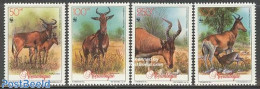 Mozambique 1991 WWF, Antelopes 4v, Mint NH, Nature - Animals (others & Mixed) - World Wildlife Fund (WWF) - Mosambik
