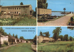 72326703 Waren Mueritz FDGB Urlaubersiedlung Klink Klubhaus Bootshafen Bungalows - Waren (Müritz)