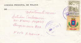 Costa Rica: 1970: Agencia Principal De Policia To Chicago - Costa Rica