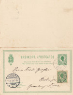 Dansk-Vestindien: 1909 St. Thomas Post Card To Dieburg - Antillas Holandesas