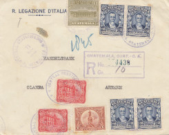 Guatemala: Letter Registered To Arnhem, Legazione D'Italia - Guatemala