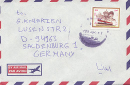 Iraq: 1998 Air Mail Baghdad To Saldenburg - Iraq