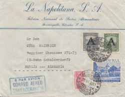 Colombia 1951: Barranquilla - Air Mail - To Berlin - Colombie