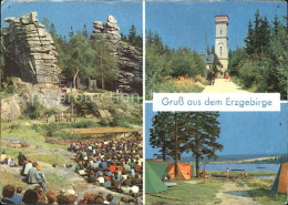 72325201 Ehrenfriedersdorf Erzgebirge Naturbuehne Greifenstein Poehlbergturm Gey - Ehrenfriedersdorf