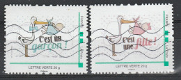 FRANCE 2015 MONTIMBRAMOI C EST UN GARCON C EST UNE FILLE OBLITERE - Used Stamps