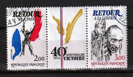 FRANCE YT 2369 A " 40 EME ANNIVERSAIRE DE LA VICTOIRE" ANNÉE 1985 - Usati