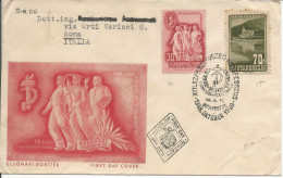 1948 Conferenza Esperanto A Budapest - Storia Postale