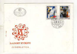 Enveloppe 1er Jour YOUGOSLAVIE JUGOSLAVIJA Oblitération BEOGRAD 02/10/1986 - FDC