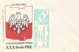 Poland Postmark (A283): 1976 Golub Dobrzyn Sport Checkers Tasks Competition - Stamped Stationery