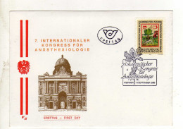 Enveloppe 1er Jour AUTRICHE REPUBLIK OSTERREICH Oblitération 1150 WIEN 08/09/1986 - FDC