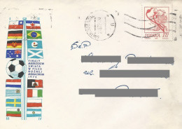 Poland Envelope (A281): 1974 The Final Of The FIFA World Cup - Stamped Stationery