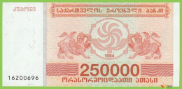 Voyo GEORGIA 250000 Kuponi 1994 P50 B228a UNC - Georgië