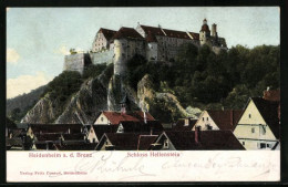 AK Heidenheim A. D. Brenz, Blick Zum Schloss Hellenstein  - Heidenheim
