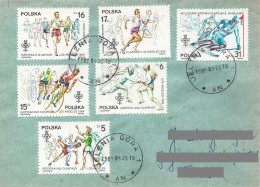 Poland (A293): Stamps Used 2765-70 Sport Olympic Games 1984 (postal Circulation) - Usati