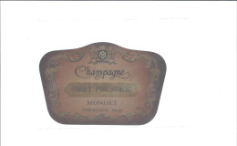 ETIQUETTE  CHAMPAGNE  MONDET A CORMOYEUX   BRUT PRESTIGE            ////     RARE   A   SAISIR //// - Champagne